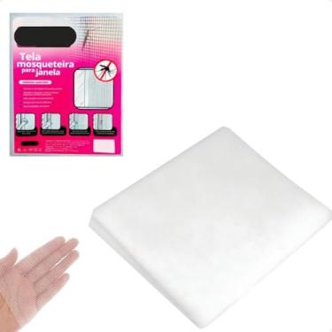 Imagem de Tela Mosquiteira para Janela, 1,50 x 1,80cm, Velcro, Adaptavel, Proteção Contra Todos os Insetos, Fácil de Instalar e Remover, Adaptável a Diferentes Tipos de Janelas.