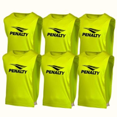 Imagem de Kit Futebol - 6 Peças Colete Penalty Para Treinos Esportivo Tamanho Adulto