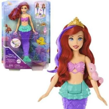 Imagem de Boneca Disney Ariel Com Barbatana Mágica Mattel HPD43