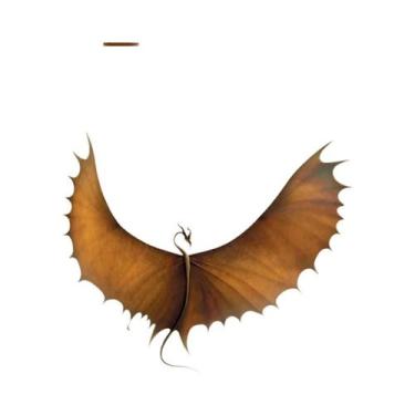 Imagem de Pôster Vintage Dragão Do Terror Sussurrando a Morte, Arte Em Tela Para