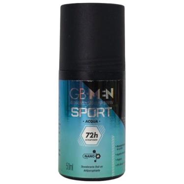 Imagem de Desodorante Roll-on Sport Aqua GB Men 72h Vegano Giovanna Baby 50ml