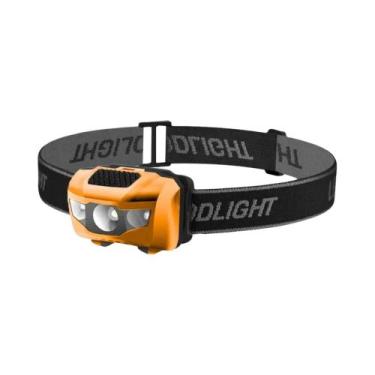 Imagem de Lanterna De Cabeça Mini LED Potente 3W Luz Branca E Vermelha 4 Modos À