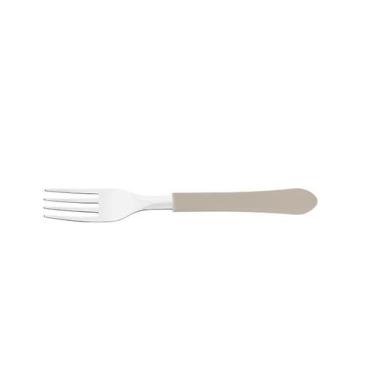 Imagem de Kit 6 Garfo de Mesa Tramontina Leme Inox Cinza