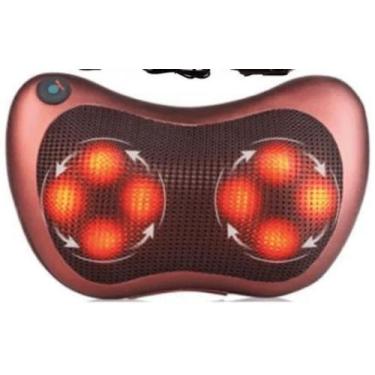 Imagem de Almofada Massageadora Pescoço,Ombros,Lombar Shiatsu - Blackwatch