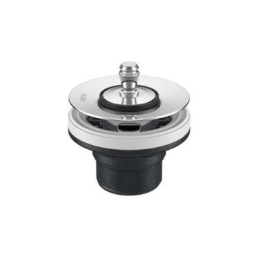 Imagem de Válvula de Escoamento Pia de Banheiro e Bidê Deca Cromado - DECA METAL