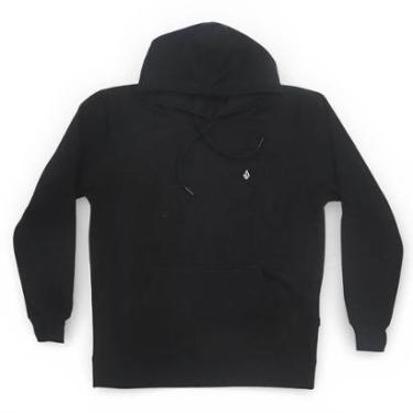 Imagem de Moletom Volcom Canguru FC Single Stone - Preto-Masculino