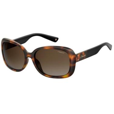 Imagem de Óculos de Sol Polaroid Pld 4069/G/S/X -  59 - Marrom-Feminino