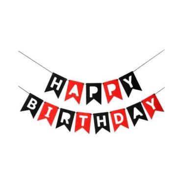 Imagem de Bandeira Colorida Para Festa De Aniversário Infantil, Decoração Para M