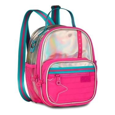 Imagem de Lancheira Térmica Infantil Escolar Resistente Com Alça, Rosa