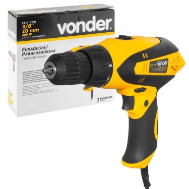 Imagem de Parafusadeira e Furadeira Com Cabo Vonder FPV 438