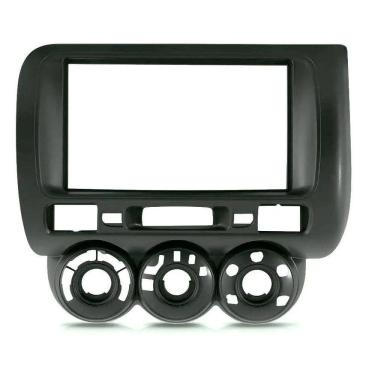 Imagem de Moldura De Painel 2 Din Honda Fit 2003 2004 2005 2006 2007