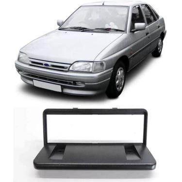 Imagem de Moldura De Painel 1 Din Ford Escort Verona Sapão e Argentino 1993 1994 1995 1996 - Para Rádio