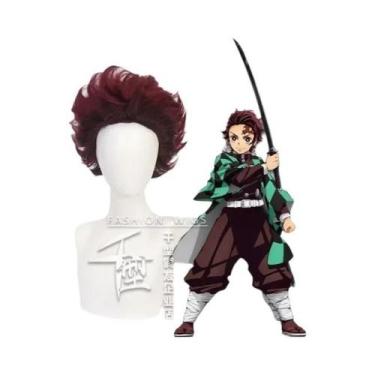 Imagem de Fantasia Infantil Demon Slayer: Traje De Cosplay Tanjiro, Nezuko E Shi