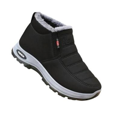 Imagem de Botas Femininas Ultra Quentes Para Inverno Com Forro De Pele Sintética