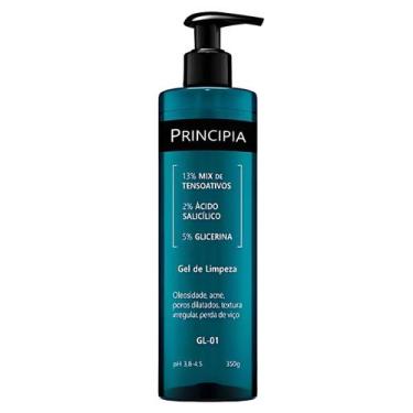 Imagem de Gel de Limpeza  Ácido Salicílico + Glicerina 350g Princípia - Principi