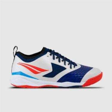 Imagem de Chuteira Penalty Futsal Max 1000 Ecoknit - Masculina - Branc, Branco, 
