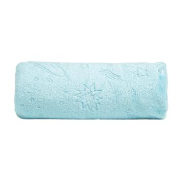 Imagem de Cobertor Hug Fleece Abraço de Urso Azul