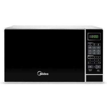 Imagem de Forno Micro-ondas 20L Preto Midea 220V MRAS22, Branco, 220V