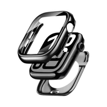 Imagem de Capa De Vidro Temperado À Prova d'Água 360 Para Apple Watch Série 7 6 