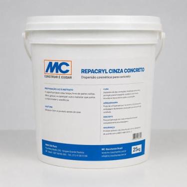 Imagem de Repacryl Concreto dispersão Cosmética Para Concreto 25kg - MC Bauchemi