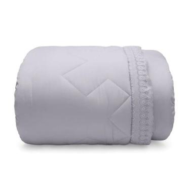 Imagem de Edredom Buettner Cristal Renascença - King 300 Fios, Cinza