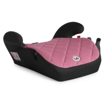 Imagem de Assento veicular infantil triton ii rosa e preta tutti baby