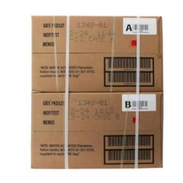Imagem de Leevax MRE Refeições Prontas para Consumo Kit Sobrevivência 24 Unidade