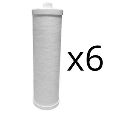Imagem de KIT 06 UN Refil P Filtro Agua Acqua Mil Super Cod 100055 Compativel ca