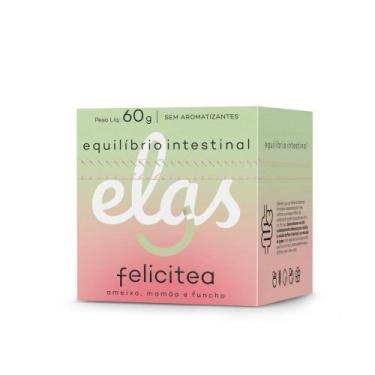 Imagem de Chá Felicitea Elas Equilíbrio Intestinal Ameixa, Mamão e Funcho com 60