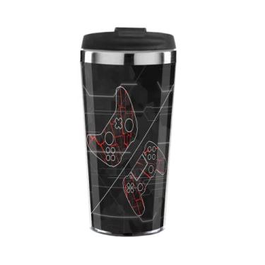 Imagem de Copo Termico Personalizado Gamer Xbox Preto