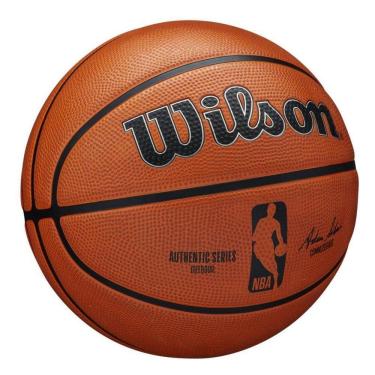 Imagem de Bola De Basquete Nba Authentic Outdoor Size 6 Wilson Marron