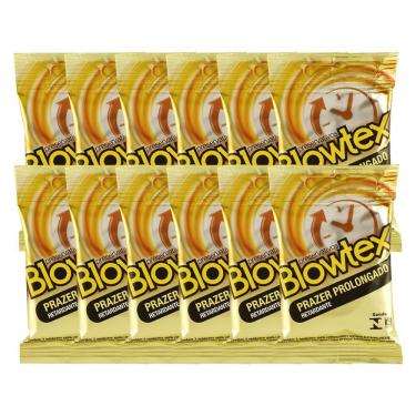 Imagem de Kit C/ 12 Pacts Preservativo Blowtex Retardante c/ 3 Un Cada