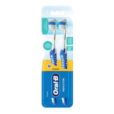 Imagem de Escova Dental Oral-B Indicator Macia Cabeça 35 Cores Sortidas Leve 2 P