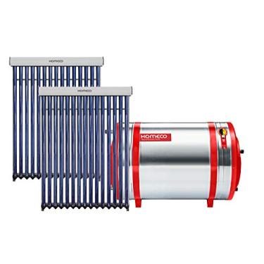 Imagem de Aquecedor Solar 800 L Inox 316 baixa pressão desnível + 2 Coletor a vácuo de 15 tubos Komeco