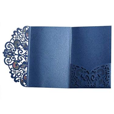 Imagem de convite casamento, corte a laser, europeu, com três dobras, para convites negócios, decoração festa, ideal