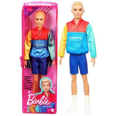 Imagem de Boneco Ken Barbie Fashionistas Lançamento 2021 - Mattel