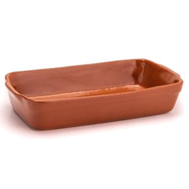 Imagem de Travessa Refratária Retangular 29x16 cm Bella Refratários