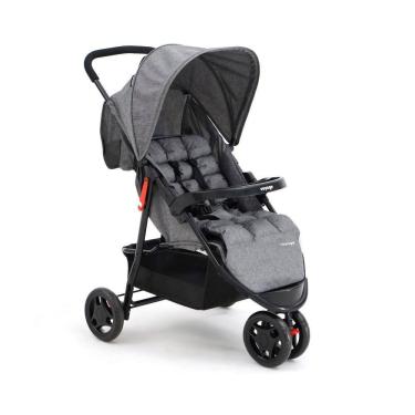 Imagem de Carrinho de Bebê Delta Cinza Mescla - Voyage