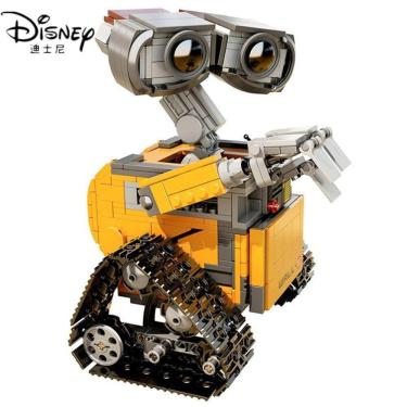 Imagem de Disney Movie The Idea Robot 687Pcs WALL E Building Blocks High tech Figures WALL E Model DIY Educational Toys For Children Kids| Blocos