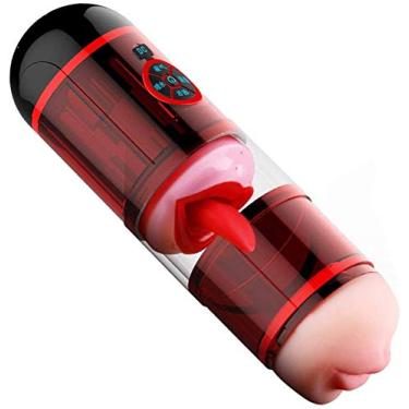 Imagem de Mḁstụrbadores Male 3D Mḁstụrvḁdor Pene Masculino Silicone Masturbndose Cup, Masturbator Cup Mamada Electrica Masturbadores Manuales, massagem masculina 2SX