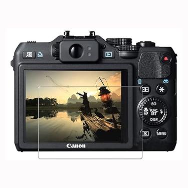 Imagem de For Canon PowerShot G15 G16 Anti-Scratch Clear Tempered Glass 9H 2.5D Camera LCD Screen Protector Protective Film Guard (G15/G16,5 Packs)