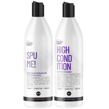 Imagem de Kit Curly Care Shampoo Spume E High Condition 2X1000ml