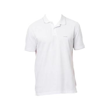 Imagem de Camisa polo com friso branco - calvin klein