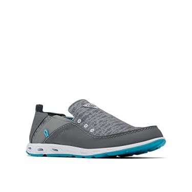 Imagem de Columbia PFG Bahama Vent Boat Tênis masculino, Monumento/azul-petróleo, 7 Wide