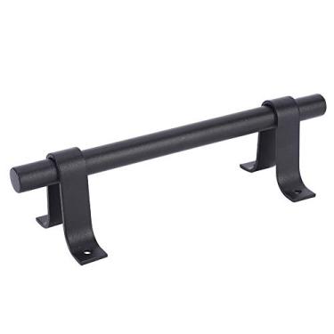 Imagem de Maçaneta de Porta de Celeiro Vintage, Maçaneta para Armário, Porta de Garagem, Móveis, Kit de Maçaneta Deslizante Rústica para Uso Interno e Externo