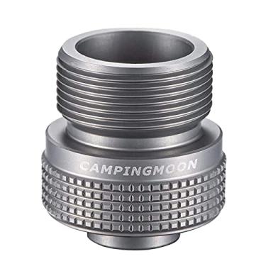 Imagem de Adaptador portátil de propano para fogão Campingmoon, adaptador de tanque de gás pequeno, adaptador de tanque de cilindro de saída de válvula de entrada EN417 para acampamento ao ar livre
