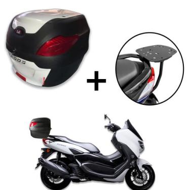 Imagem de Baú 41 litros Awa Proos com Bagageiro para NMAX 160 2021-2023, Branco