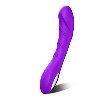 Imagem de Vibradores Ponto G Poderoso Para Mulheres Clitóris Estimulador Silicone Macio Realista 12 Velocidades Zatla (Roxo)