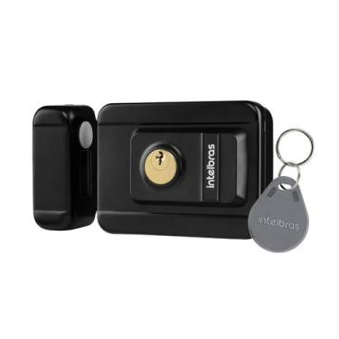 Imagem de Fechadura Elétrica com Leitor de Tag RFID FX 3000 MF Intelbras