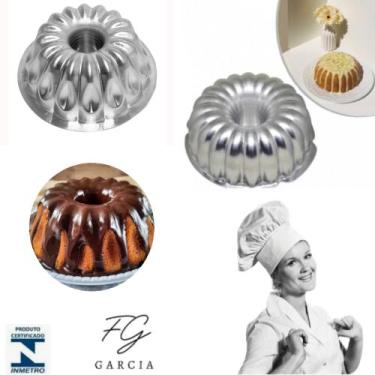 Imagem de Kit De 1 Forma Gomada Suíça Alta  + 1 Forma Suíça Gota Para Bolo Bundt